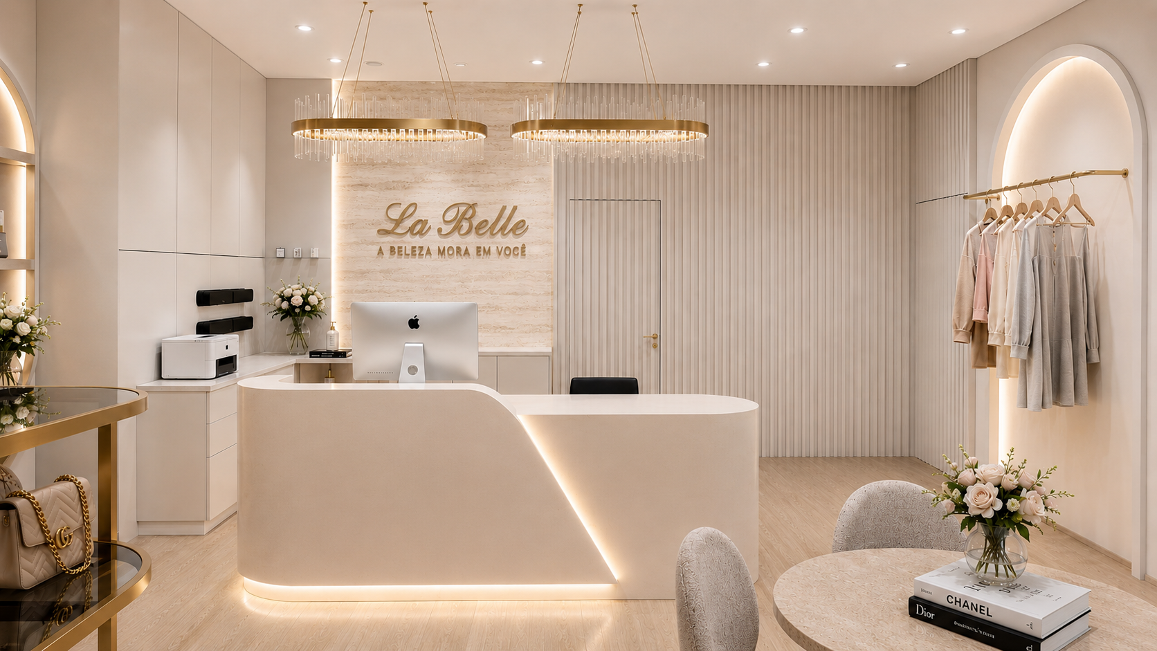 La Belle — interior luxuoso